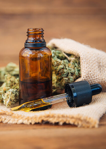 Medical marijuana flower and oil